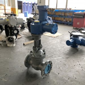 礦用電動閥門MKZ941H-40 DN150防爆（礦山、冶